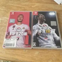 Nintendo Switch FIFA 18 FIFA 20 2本セット