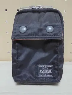 PORTER　TANKER　POUCH BLACK