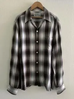 21SS キムタク着 ワコマリア オンブレ チェック ネルシャツ - メルカリ