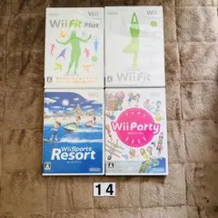 ニンテンドーWii ソフト　fit plus フィット　パーティ　スポーツ