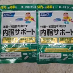 お値下げ❗️❗️】ファンケル 内脂サポート 30日分(120粒)✖️3袋 