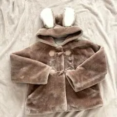 by LOVEiT バイラビット★140センチ うさ耳ファーブルゾン コート