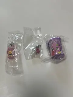 モンチッチ　キティ　めじるしアクセサリー　しずくちゃんコインシリンダー3点セット