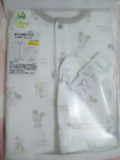 disney　ディズニー 新生児 2WAYドレス　ロンパース 50～70cm