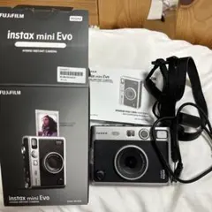 【美品】FUJIFILM instax mini Evo ブラック