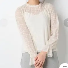 【未使用・新品】Another Edition レースブラウスのサムネイル