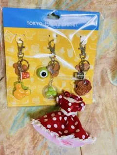 東京ディズニーリゾート キーホルダー 4個セット