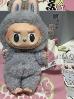 新品 LABUBU マカロンSea Salt Coconut ラブブキーホルダー