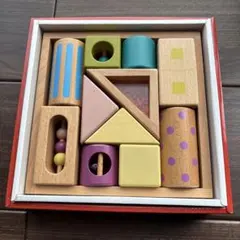 音いっぱいつみき エドインター 木製 積み木 知育玩具 Sound Blocks