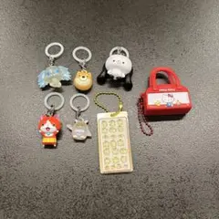 めじるしアクセサリーまとめ売り　ジバニャン　サフィー　キティー　ポムポムプリン