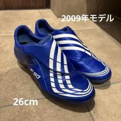 adidas F50 サッカースパイク ブルー 2009年モデル - メルカリ