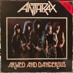 LP盤 Anthrax/Armed and Dangerous アンスラックス - メルカリ