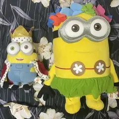 ミニオン フラダンス キングボブ ぬいぐるみ USJ ユニバ