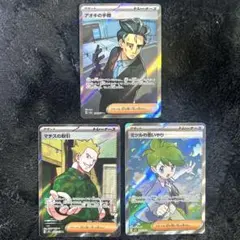 アオキの手際 マチスの取引 ミツルの思いやり 未使用 サポート 3枚 ポケモン