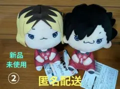 ハイキュー もちぴこぬいぐるみ 孤爪研磨 黒尾鉄朗 マスコット ノーマルサイズ②