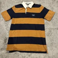 L.L.Bean ストライプ ポロシャツ 半袖