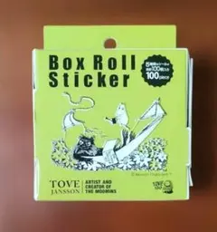 希少 ムーミン 生誕100 トーベヤンソン展 限定 ロール ステッカー シール