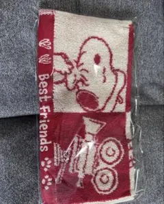 スヌーピージャガードハンドタオル2枚セット　日本生命ノベルティ