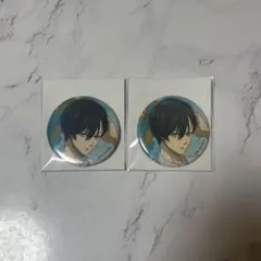 ブルーロック 糸師凛 エンジョイサマー ホログラム缶バッジ 2点