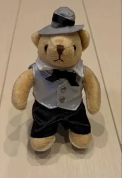 タキシード姿のテディベア ぬいぐるみ