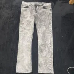 H&M グレー ストレートレッグデニム US 34