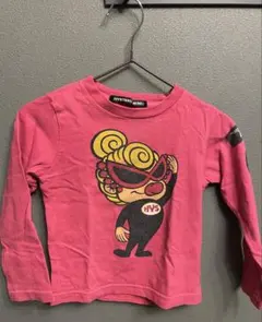 HYSTERIC ピンク 長袖Tシャツ