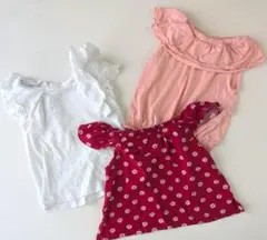 ノースリーブトップス　まとめ売り　100cm