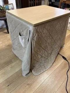 ニトリ　引き出し付き こたつ テーブル ベージュ