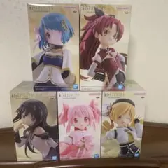 魔法少女まどか☆マギカ フィギュア 5体セット まとめ売り 新品未開封