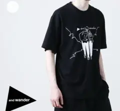 アンドワンダー Yu Nagaba printed T 長場雄プリントTシャツのサムネイル