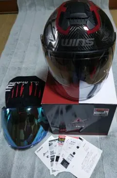 バイクヘルメット　WINS A-FORCE RS JET FLASH winsのサムネイル