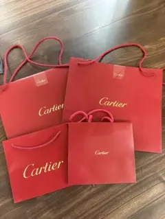 カルティエ　ショッパー袋　4個