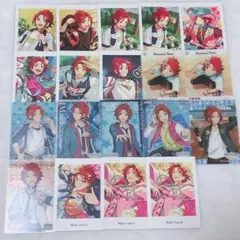 あんスタ ぱしゃっつ クリアカード エモカ 特典 クリカ 衣更真緒 真緒 ①