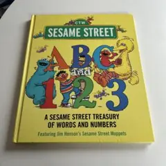 洋書　SESAME STREET ABC and 123