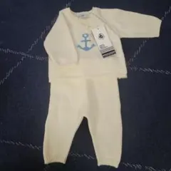 値下げ♪PETIT BATEAU　新品ニット54cm