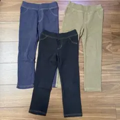 キッズパンツ3セット 120cm
