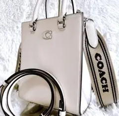 美品 COACH コーチ トート16 シグネチャーウィロウ CJ795 バッグ