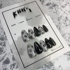 レオパード ミラーネイル