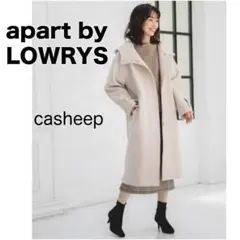 【apart by lowrys】casheep ルーズ フード コートのサムネイル