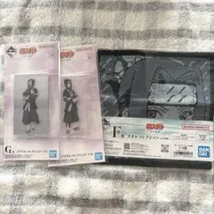 NARUTO 一番くじ 波の国編 白 アクリルコレクション タオル セット