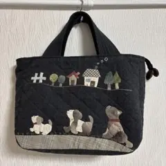 パッチワークトートバッグ