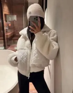 alo yoga Sherpa Edge Bomber シェルパエッジボンバー