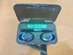 9Dダイナミックハイファイ ワイヤレスイヤホン TWSブラック 新品♪♪