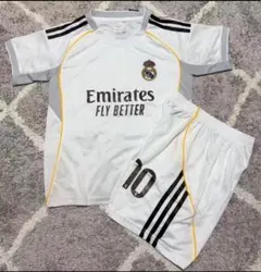 130cmレアル・マドリード　ムバッペ 子供サッカーユニフォーム