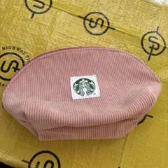 早い者勝ちです！Starbucks★コーデュロイポーチのサムネイル