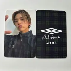 TREASURE 韓国限定　特典　トレカ　アサヒ　アンブロ　UMBRO