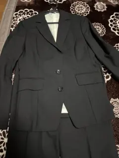 パーソンズ スーツ ストライプ ジャケット 9号 パンツ13号