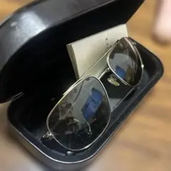 COACH シルバー フレーム サングラス