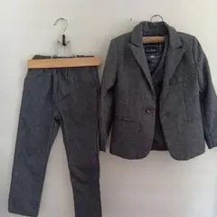 キッズフォーマルスーツセット 100cm グレー系