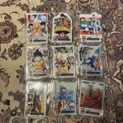 40周年ドラゴンボール Ｆ賞　アクリルスタンド 9点セット